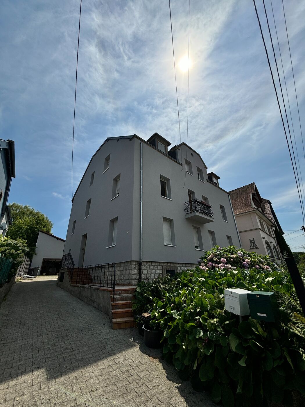 Immeuble - Facade renovee